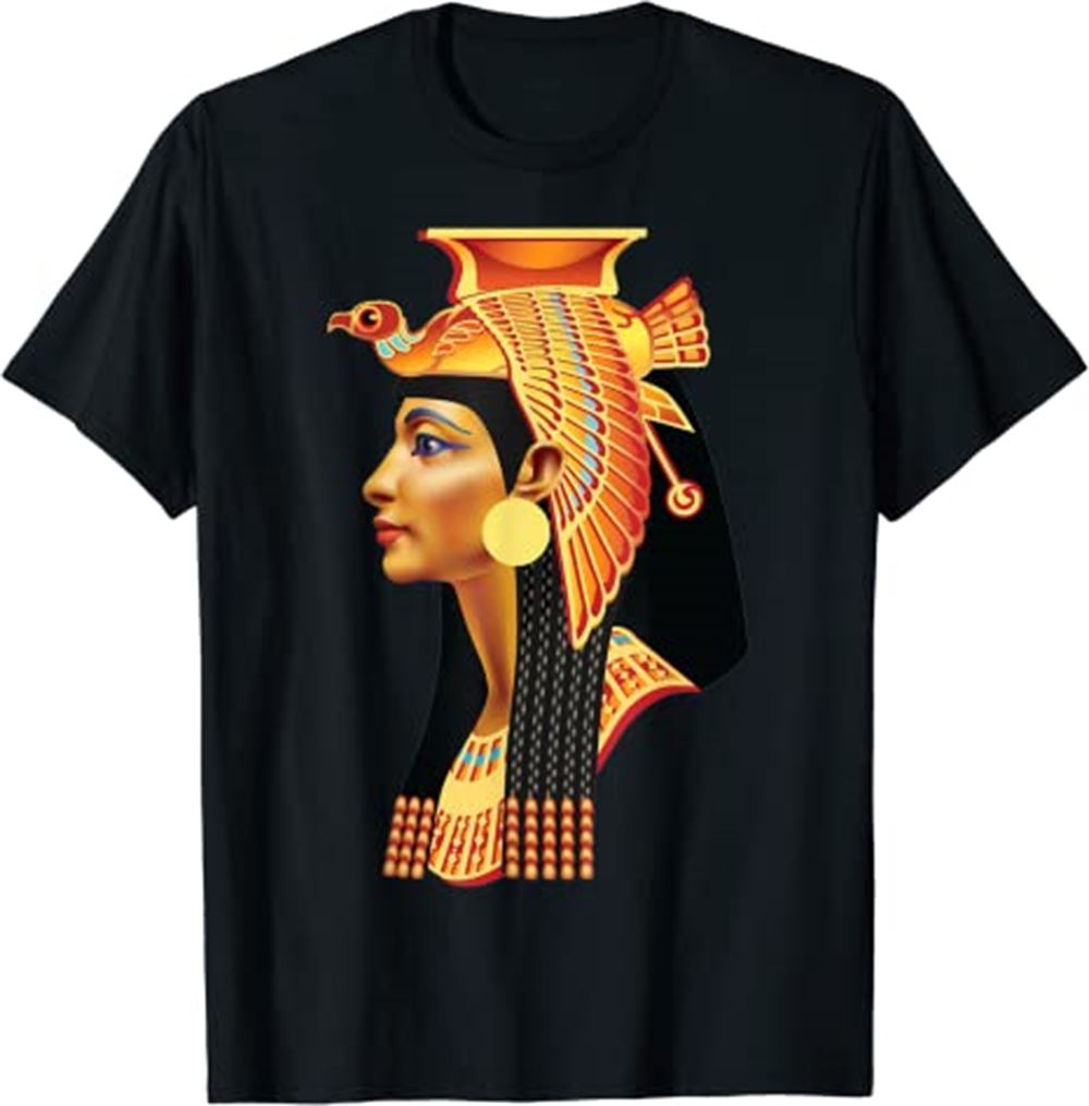 Egyptian Queen Cleopatra Head T Shirt - Ancient Egypt Tee