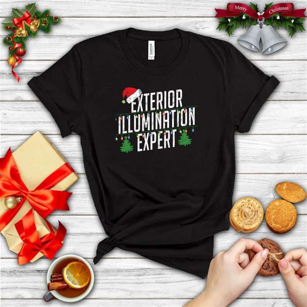 Exterior Illumination Expert Christmas Light Decorator Xmas Gifts Unisex T-shirt