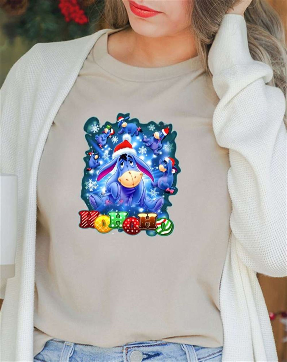 Funny Hohoho Disney Cartoon T-shirt