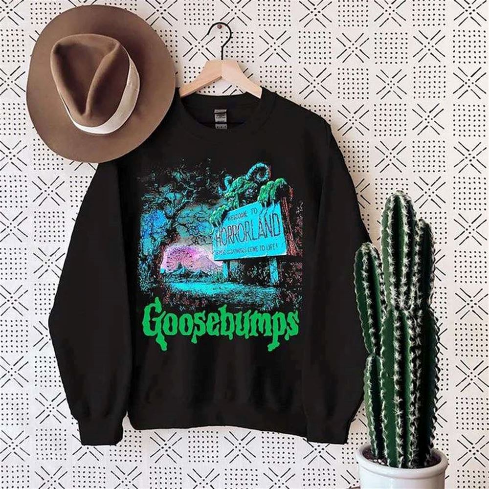 Goosebumps Welcome To Horror Land Horror Movie Halloween T-shirt