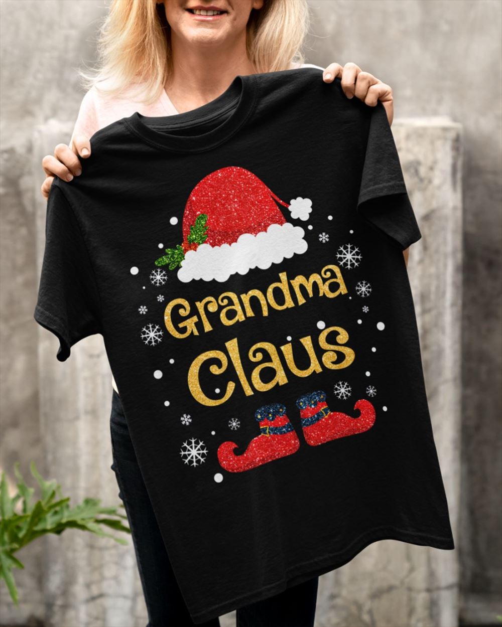 Gradma Claus Christmas Shirt Grandma Classic T Shirt