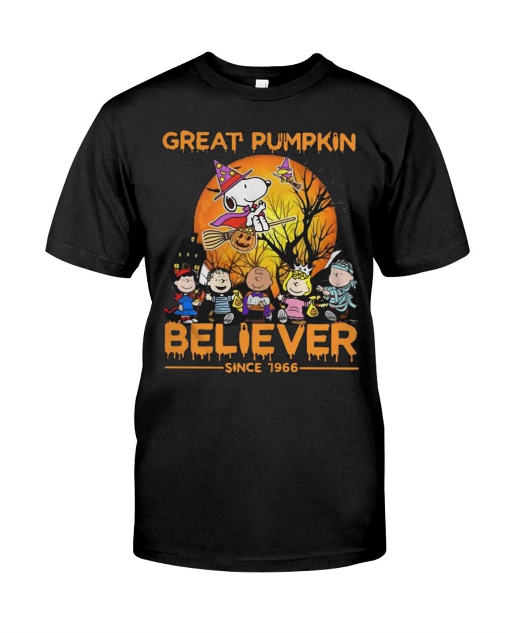 Great Pumpkin Believer Since 1996 Shirt-super Cute Pumpkin Shirt-disney Snoopy Not So Scary Halloween Shirt-snoopy Halloween Shirt