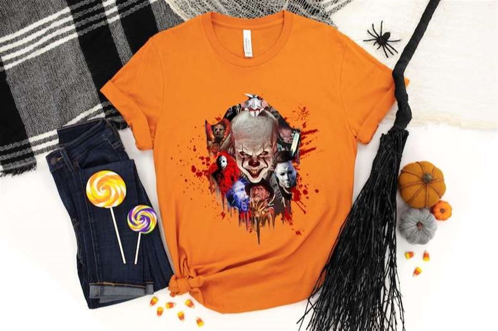 Halloween Horror Characters Shirt