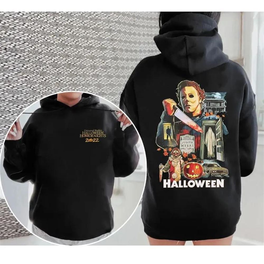 Halloween Michael Myers House Hoodie T-shirt