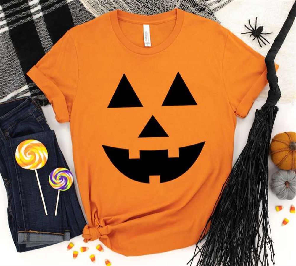 Halloween Pumpkin Face Shirt