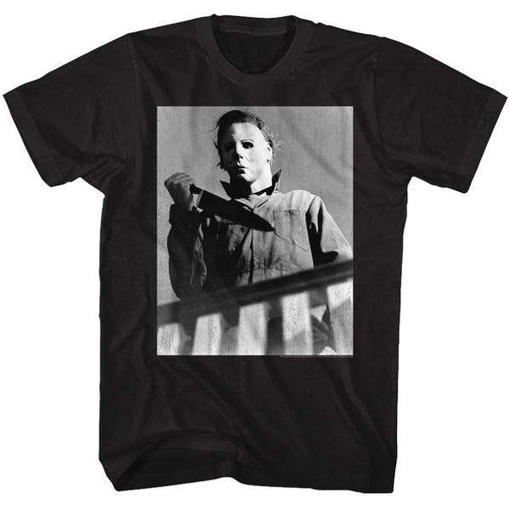 Halloween Shirt Michael Myers Knife Gloom