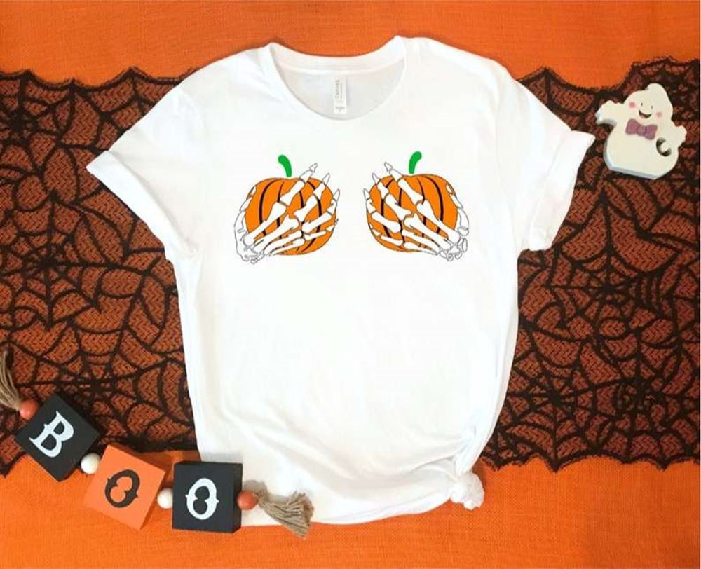 Halloween Skeleton Hand T-shirt