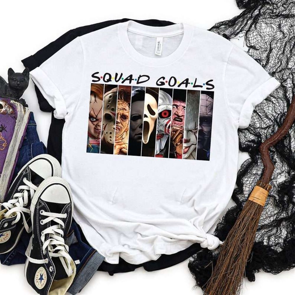 Halloween Squad Goals Horror T-shirt