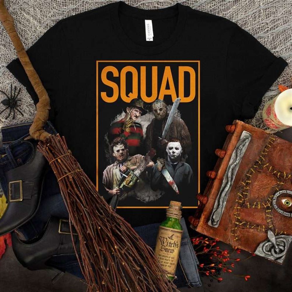 Halloween Squad Horror T-shirt