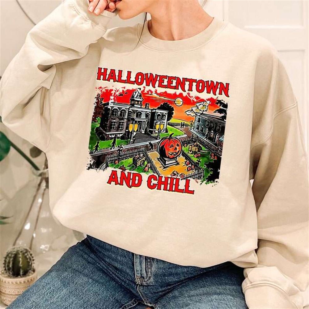 Halloweentown And Chill Sweatshirt