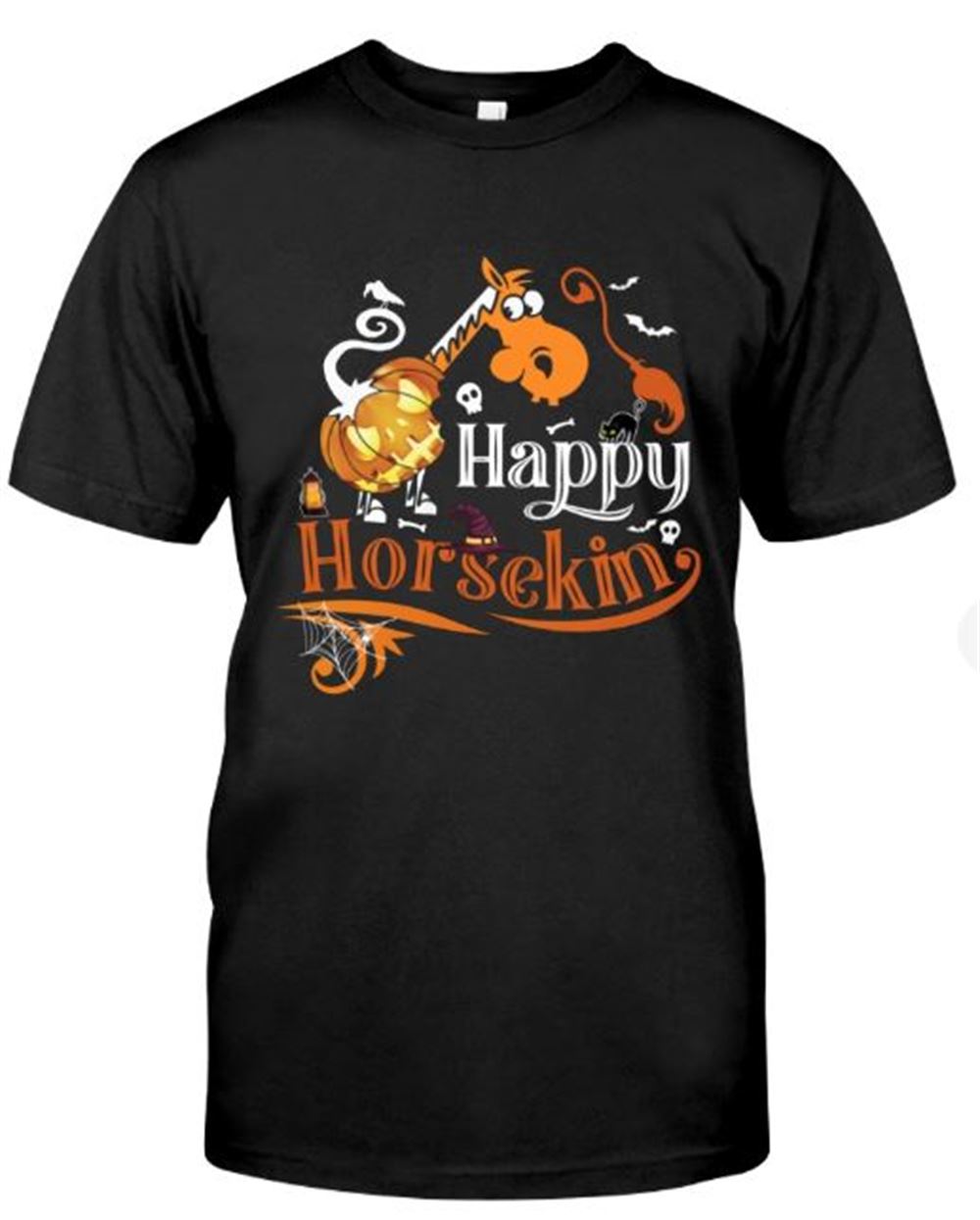 Happy Horsekin - Funny Horse Halloween Classic T-shirt