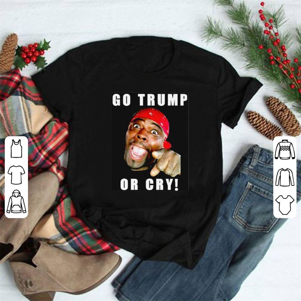 Henry Davis Go Trump Or Cry Shirt T-shirt Casual Daily Crewneck Short Sleeve Graphic Basic Unisex Tee