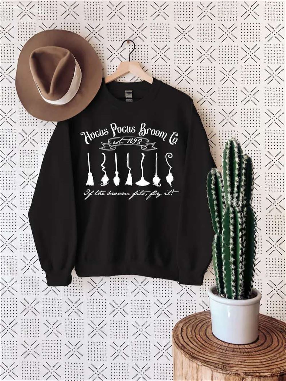 Hocus Pocus Broom Co Halloween Sweatshirt T Shirt