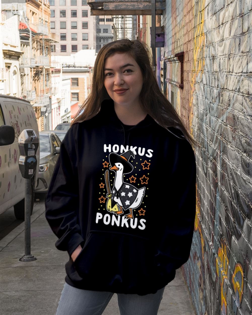 Honku Ponku Hooded Sweatshirt Unisex Shirt Sweatshirt