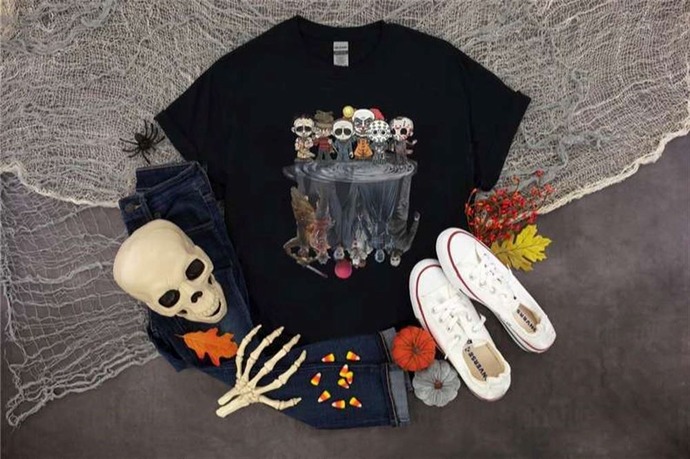 Horror Movie Charactors Halloween T-shirt