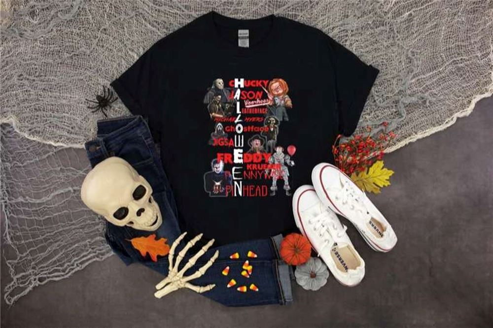 Horror Movie Team Halloween T-shirt