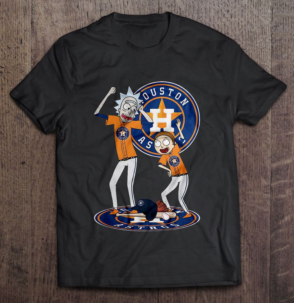 Houston Astros Rick And Morty Unisex Tee