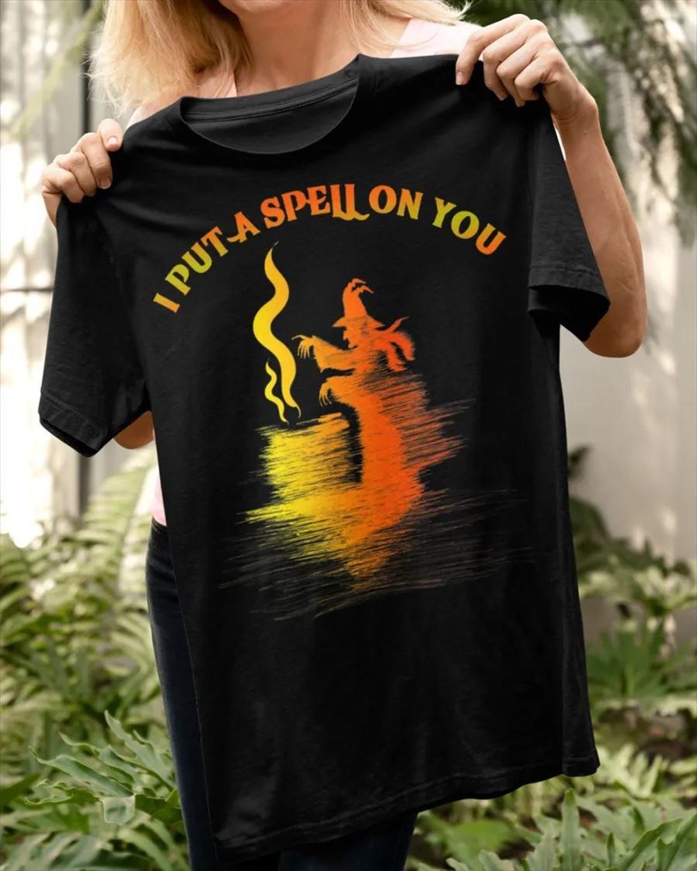 I Put A Spell On You Funny Halloween T-shirt