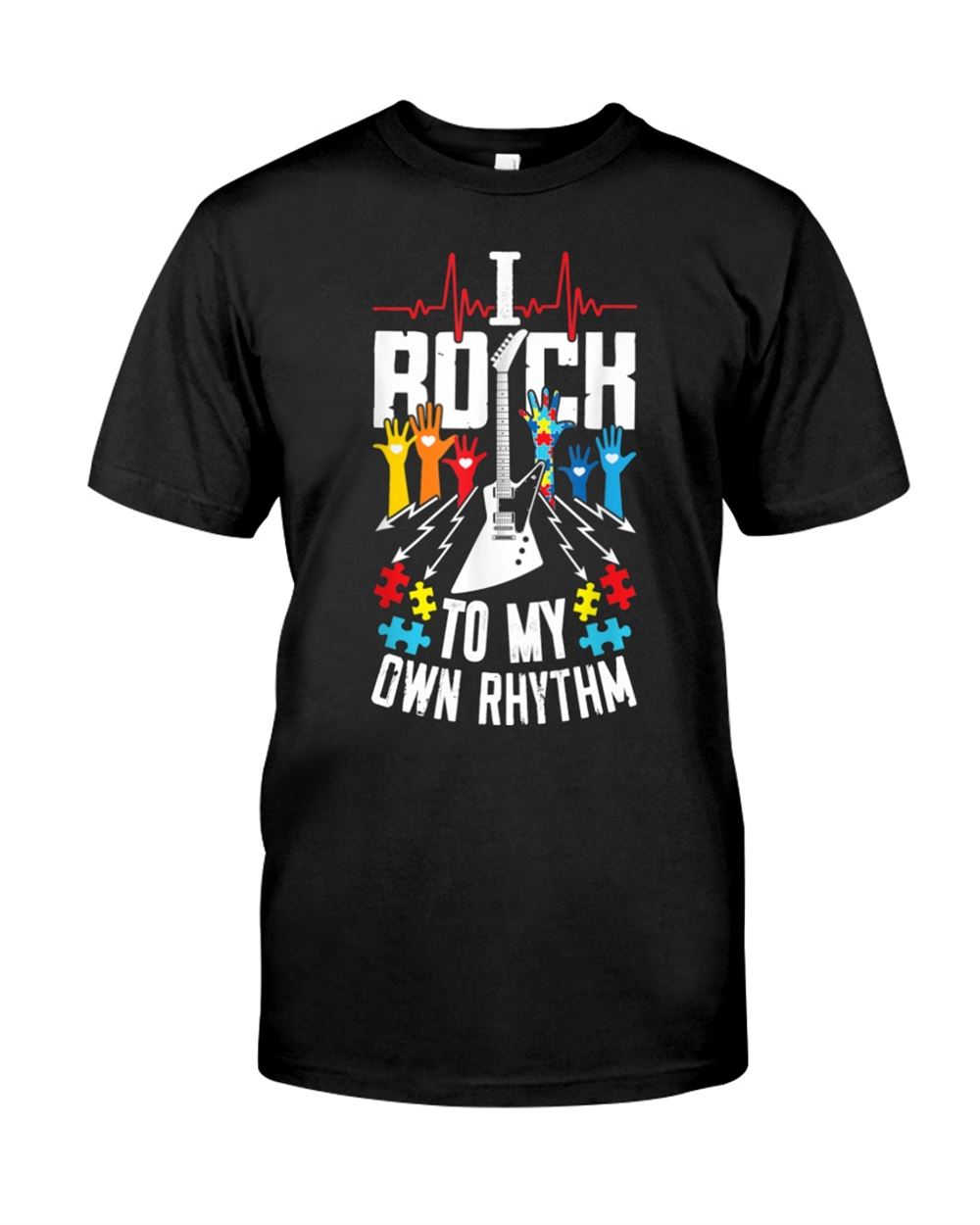 I Rock To My Own Rhythm Autism Awareness Classic T-shirt