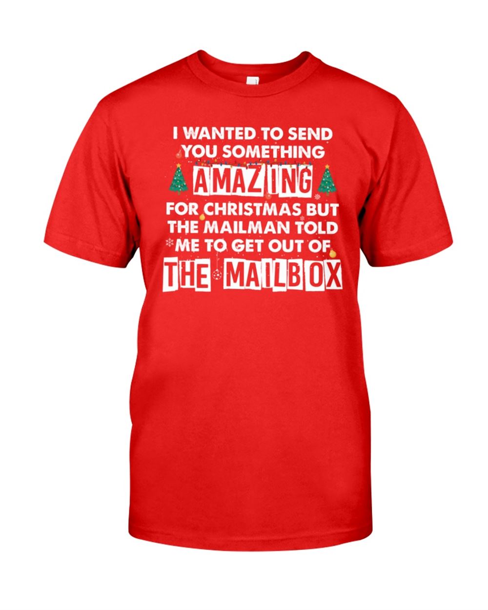 I Wanted To Send You Something Amazing Classic T-shirt Unisex Short Sleeve Classic Tee