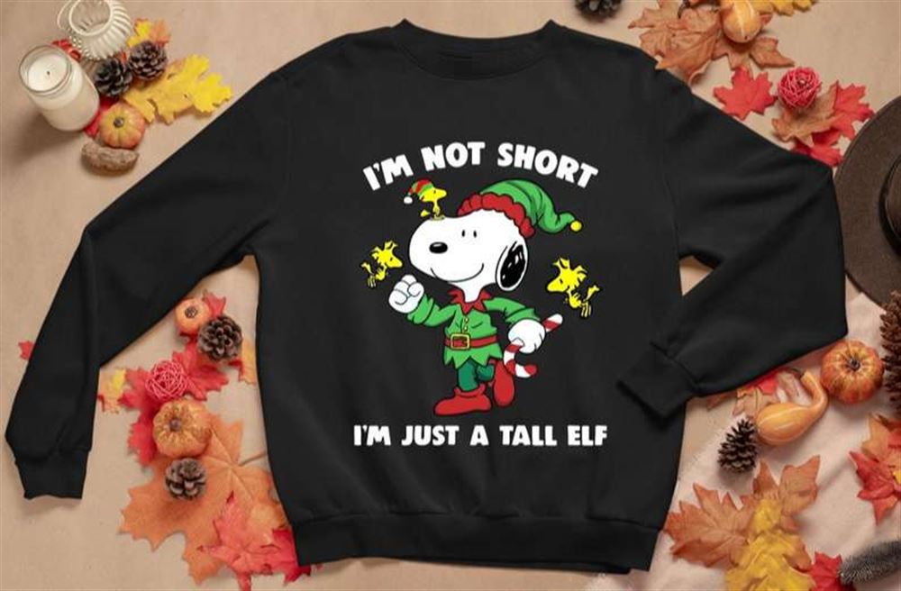 Im Not Short Im Just A Tall Elf Gifts Unisex T-shirt