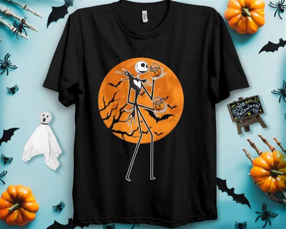 Jack Skellington Halloween The Nightmare Before Christmas T-shirt