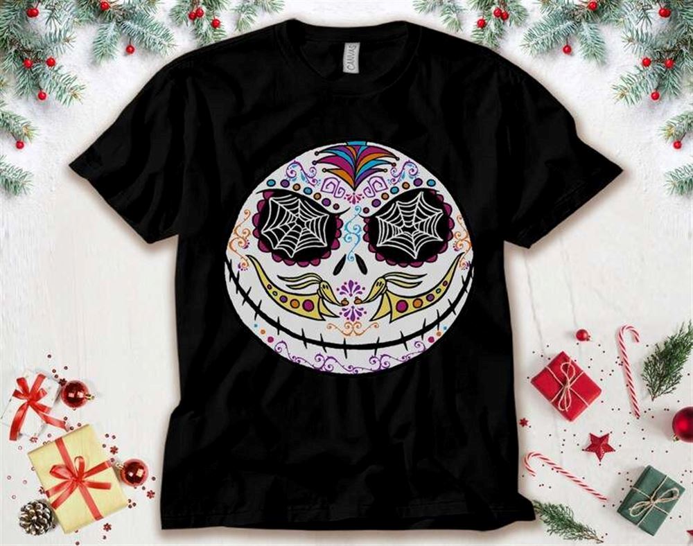 Jack Sugar Skull Disney The Nightmare Before Christmas T Shirt