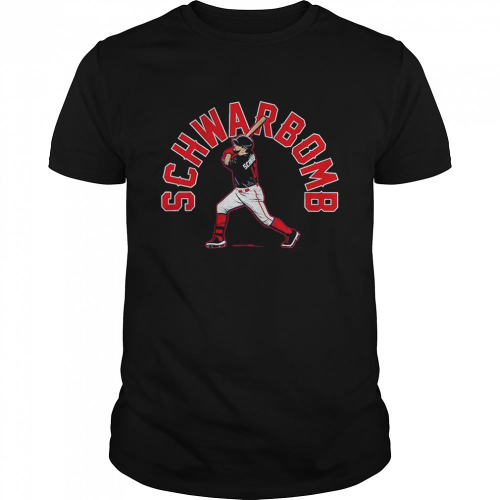 Kyle Schwarber Schwarbomb Bos Shirt Classic Mens T Shirt