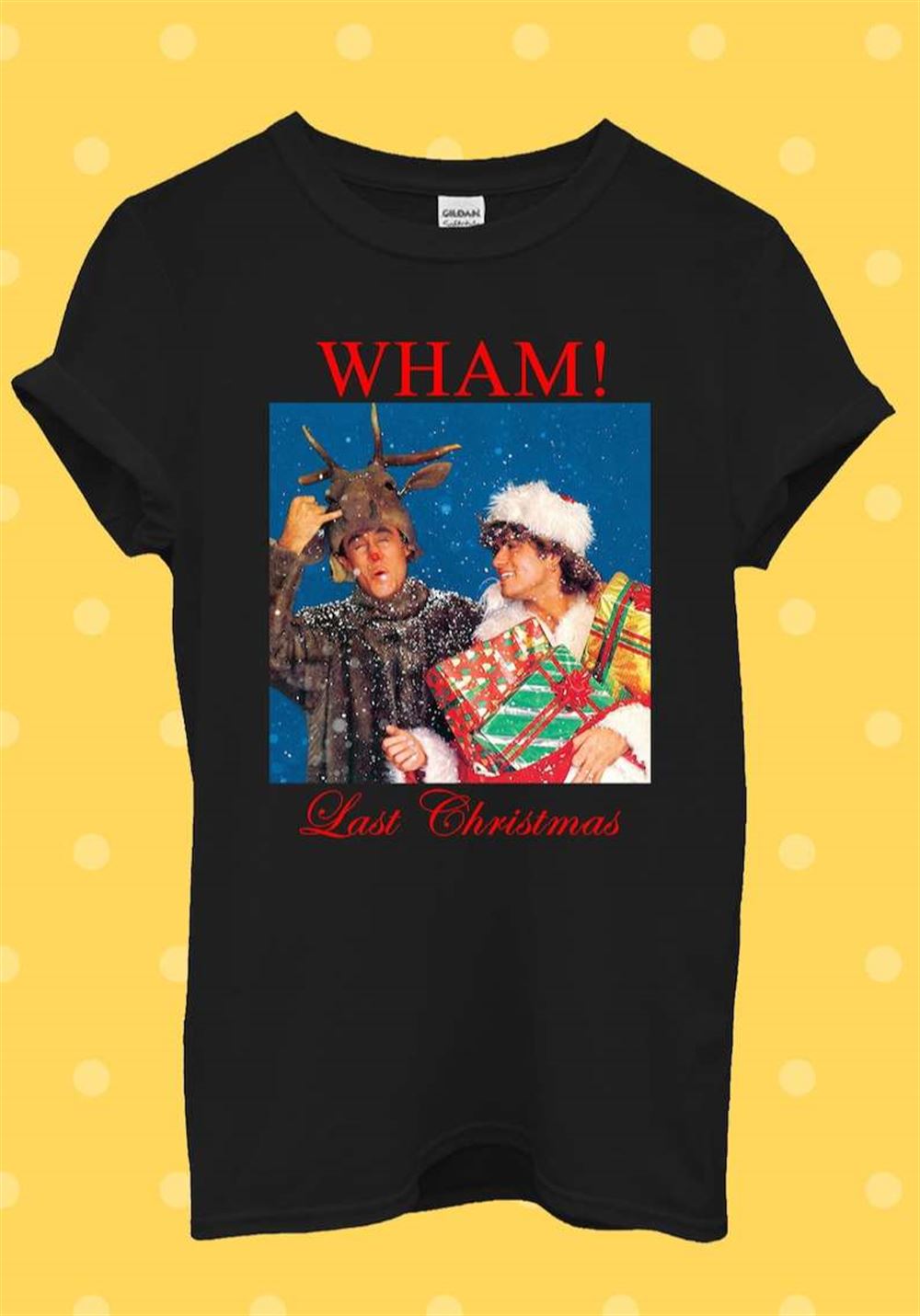 Last Christmas Wham George Michael T Shirt