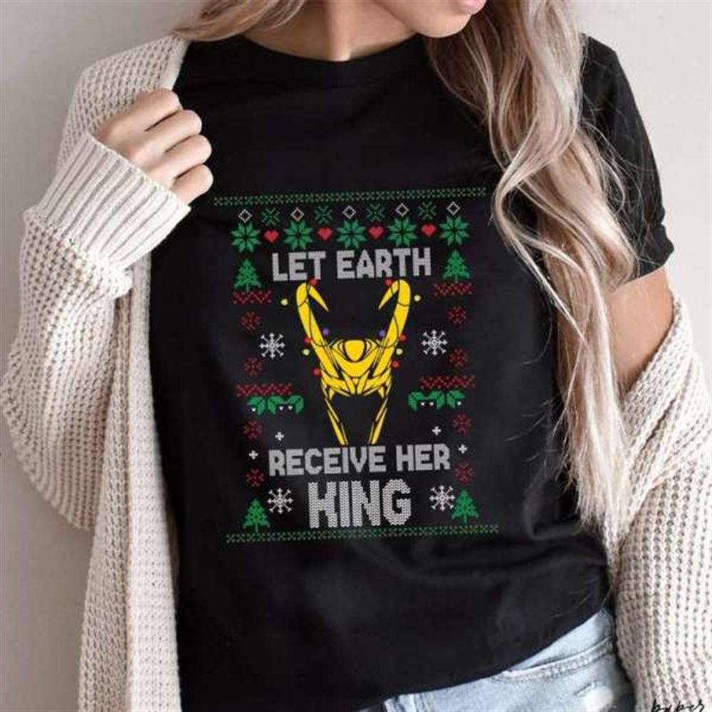 Loki Xmas Marvel Unisex Graphic T Shirt