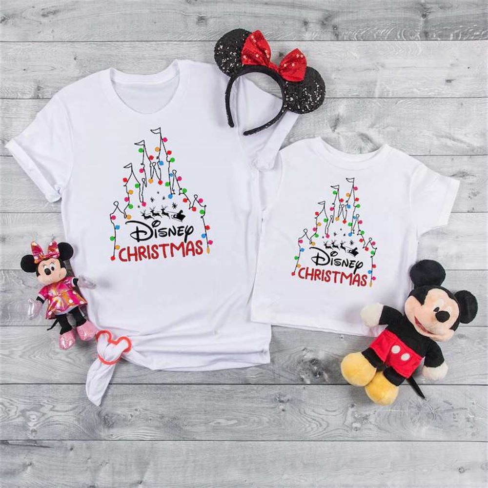 Magic Kingdom Christmas T Shirts Disney