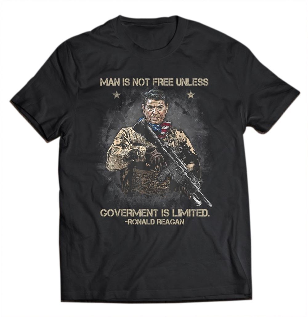 Man Is Not Free Unless Government Is Limited Classic Man T Shirt Unisex T Shirt