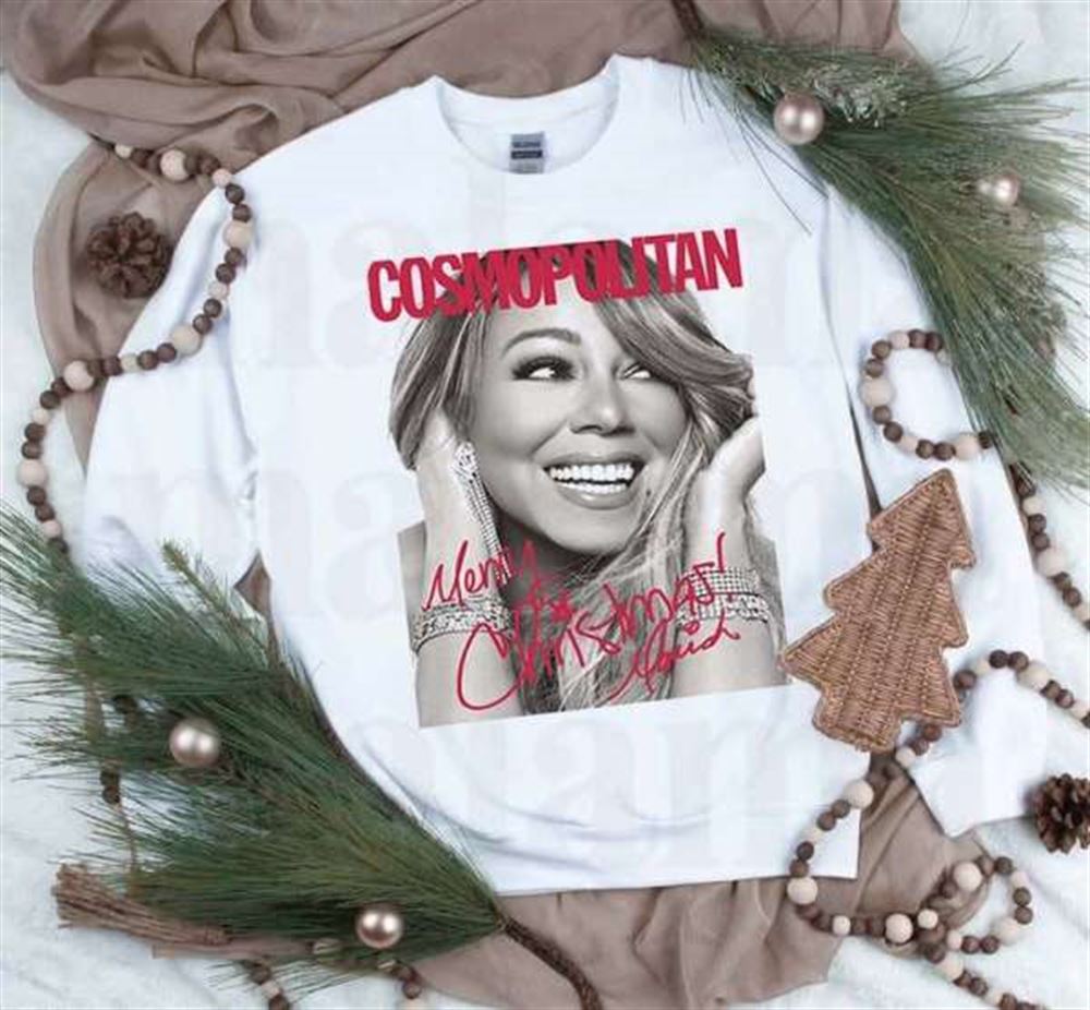 Mariah Carey Merry Christmas Signature Unisex Graphic T Shirt