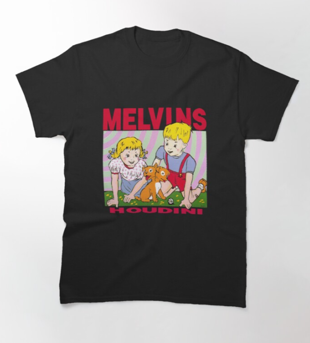 Melvins - Houdini Classic T-shirt Classic T-shirt Straight Cut Round Neck Shirt