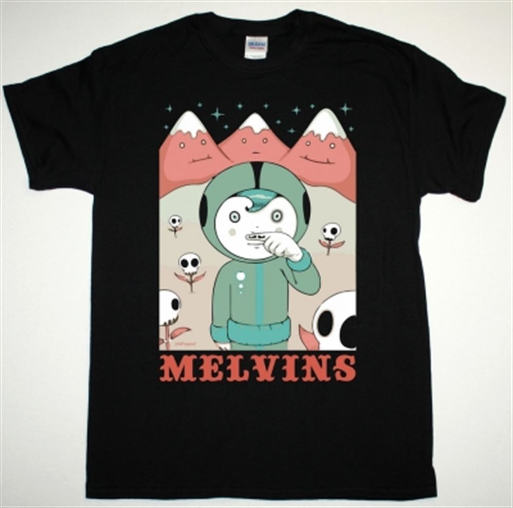 Melvins Lucius And Mountains New Black T-shirt