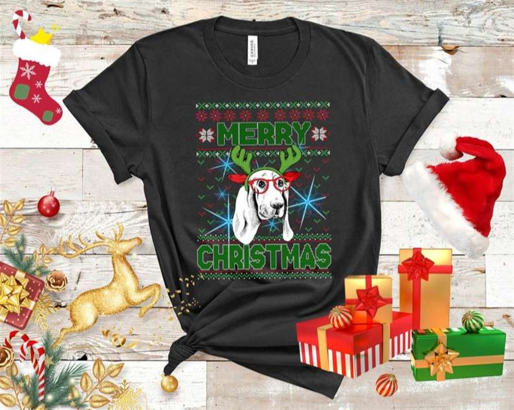 Merry Christmas Fun Pug T-shirt