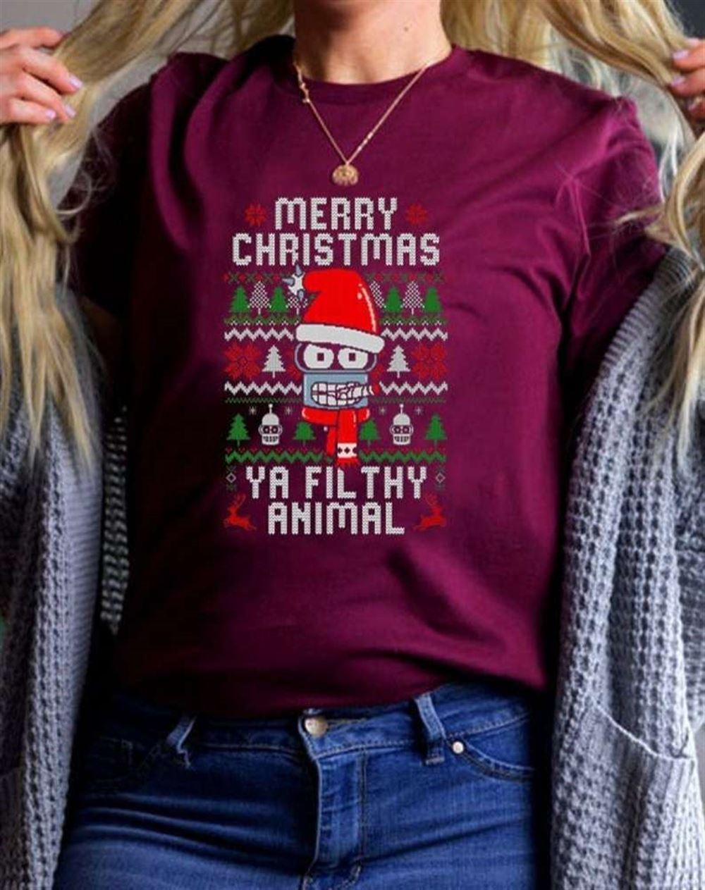 Merry Christmas Ya Filthy Saminatal Animal Shirt