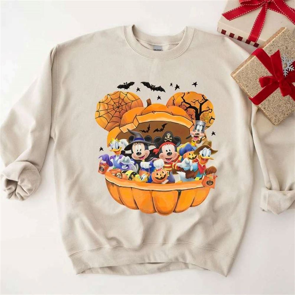 Mickey And Friends Happy Halloween Unisex T-shirt