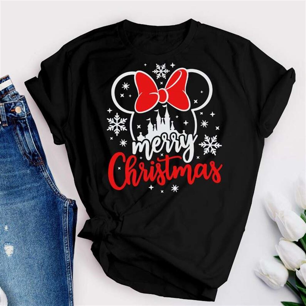 Mickey And Minnie Couple Shirt Christmas Disney T Shirt