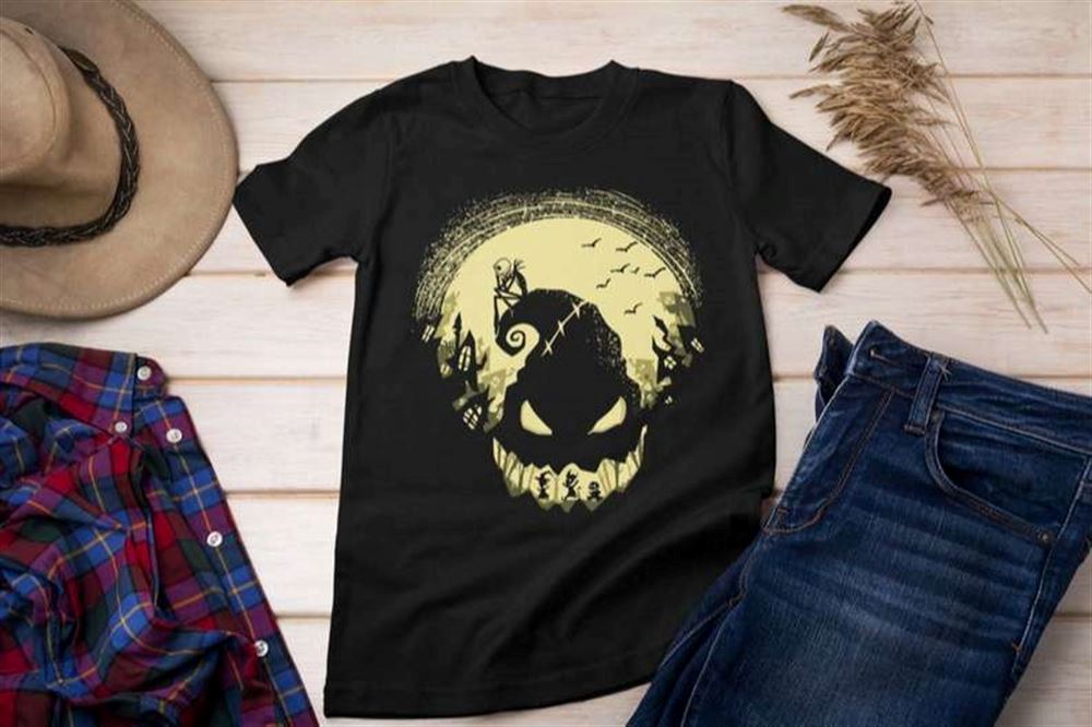 Nightmare Before Christmas T Shirt Welcome To Halloween Town