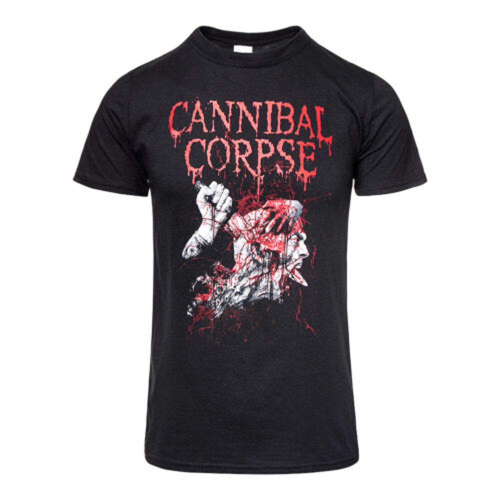 Official Cannibal Corpse Stabhead Black T Shirt - Death Metal Merch - All Sizes