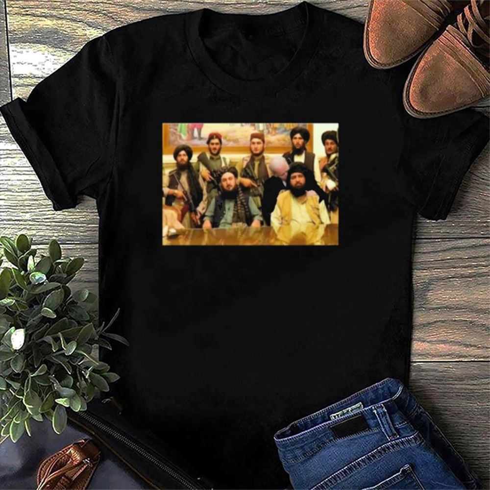 Official Joe Biden Sniffing Taliban Jihad Afghanistan Libtard Politics President T-shirt