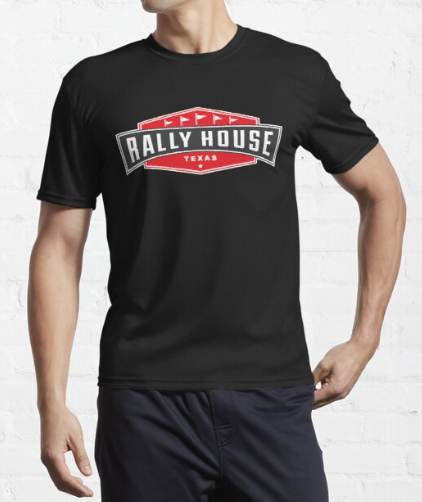 Official Rally House Active T-shirt Breathable T-shirt