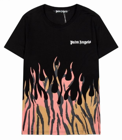 Palm Angels Fire T-shirt Short-sleeve Unisex T-shirt