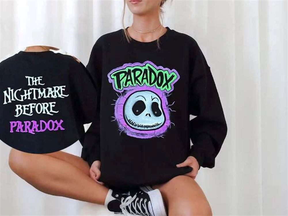 Paradox Halloween Jack T-shirt The Nightmare Before Paradox