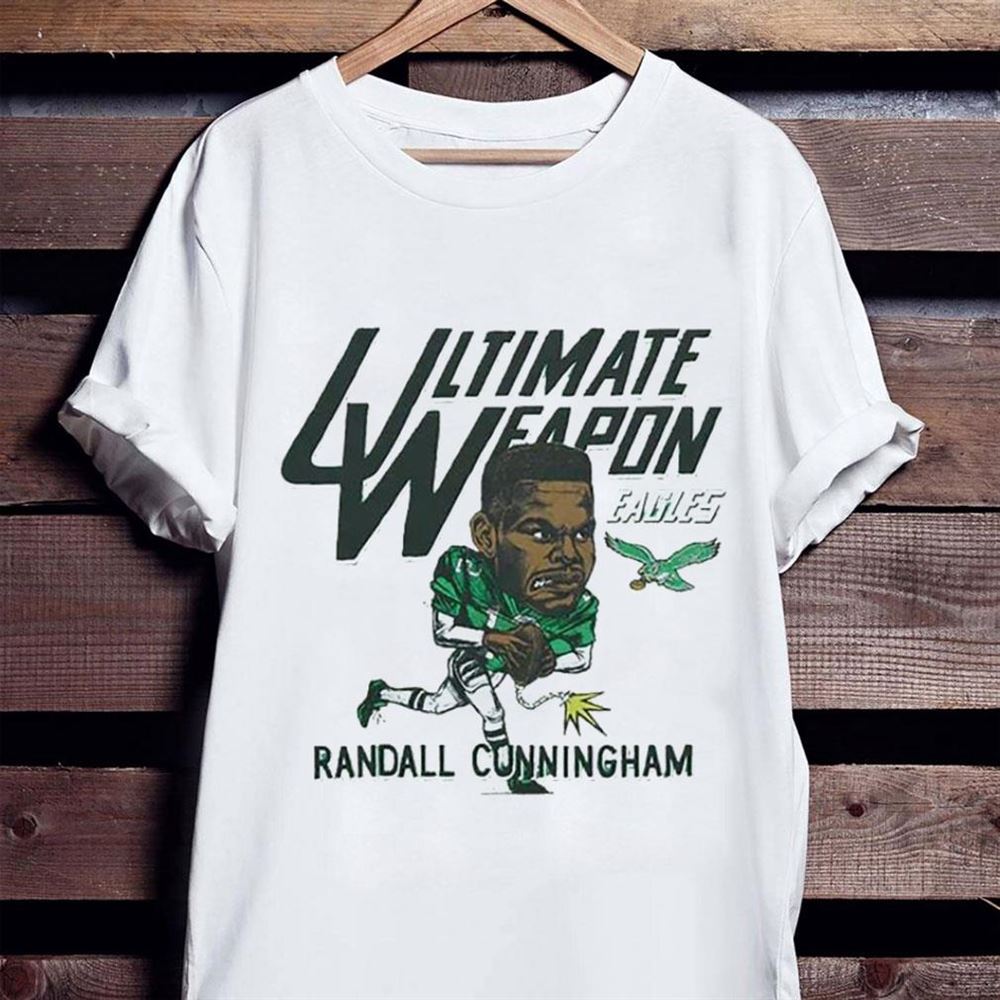 Philadelphia Eagles Ultimate Weapon Eagles Randall Cunningham Shirt Unisex Short Sleeve Classic Tee