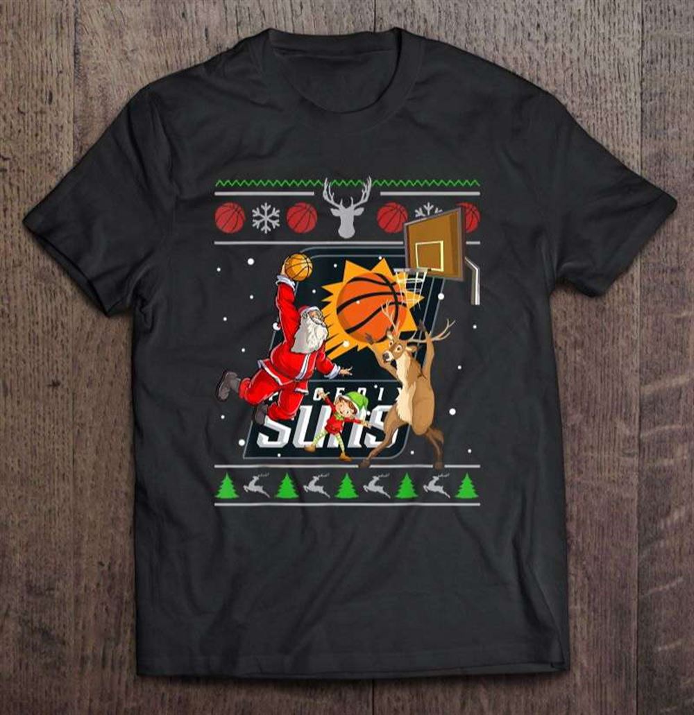 Phoenix Suns Snowtorious Basketball Christmas T-shirt