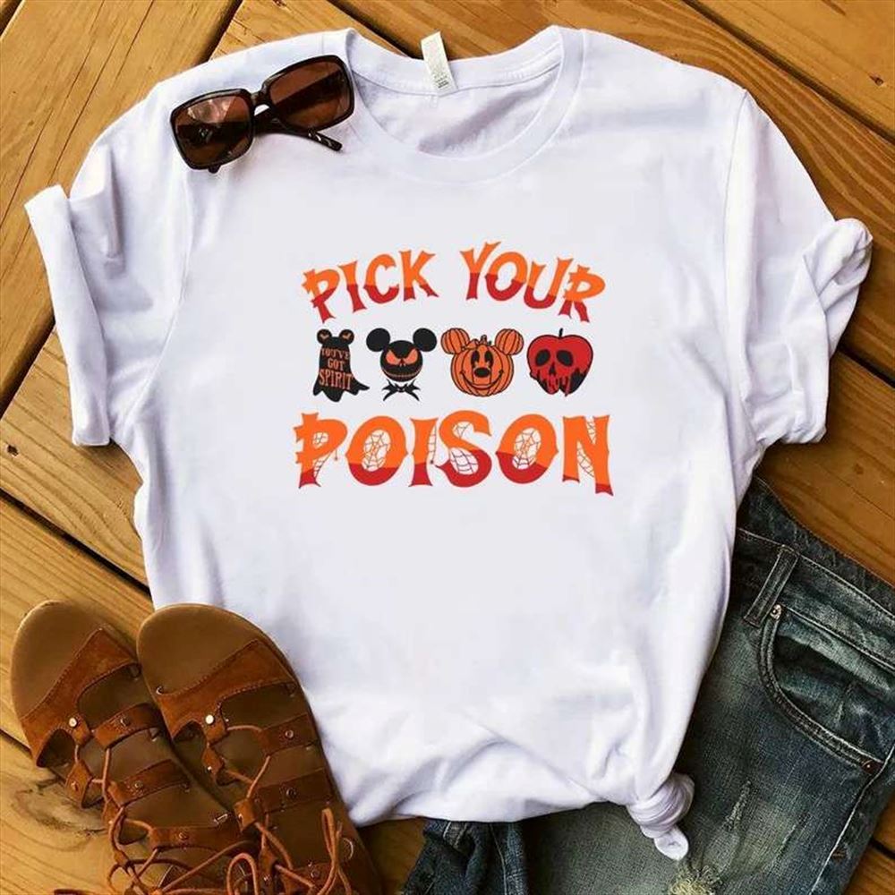 Pick Your Poison Disney Halloween T-shirt