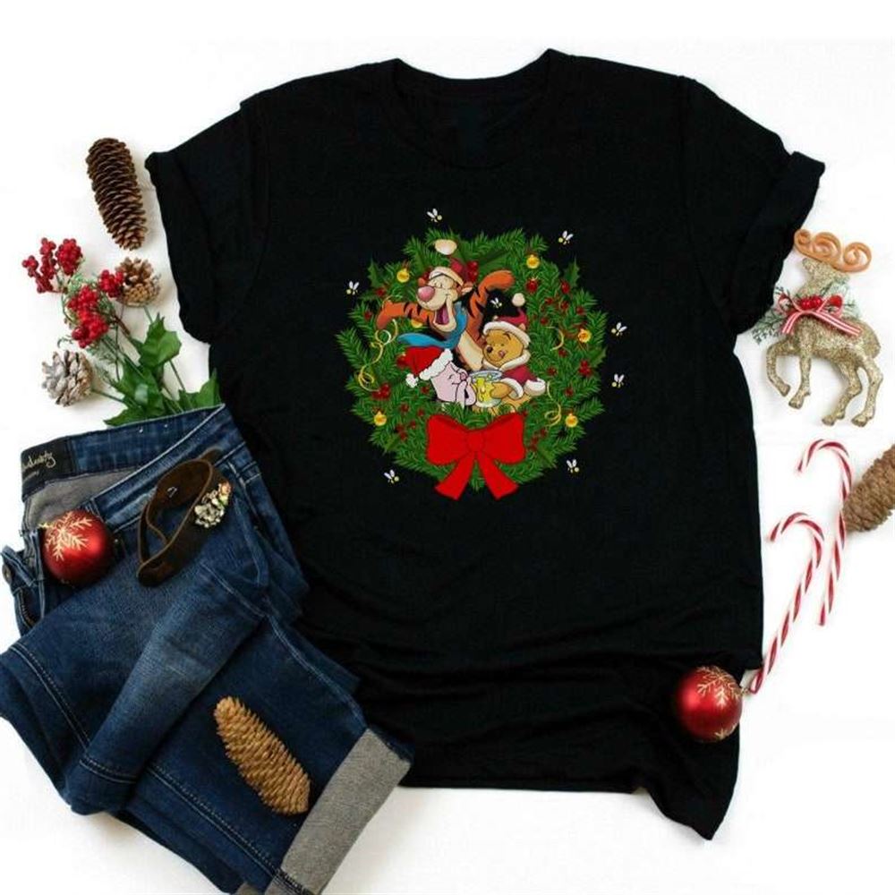 Pooh And Friends Sweatshirt Family Christmas T Shirt