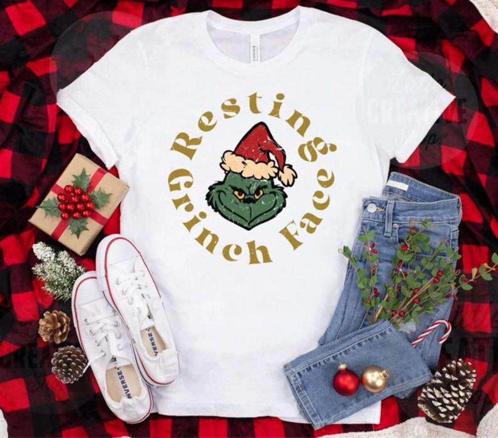 Resting Grinch Face T-shirt